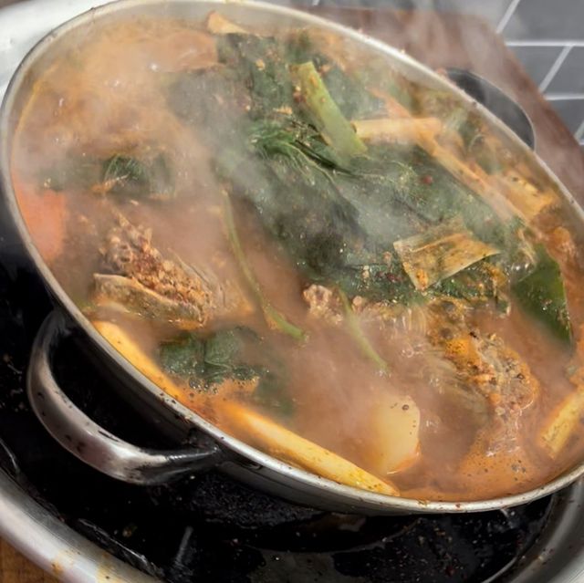 韓国/ソウル【松坡】超ローカル！絶品カムジャタンのお店🤎
