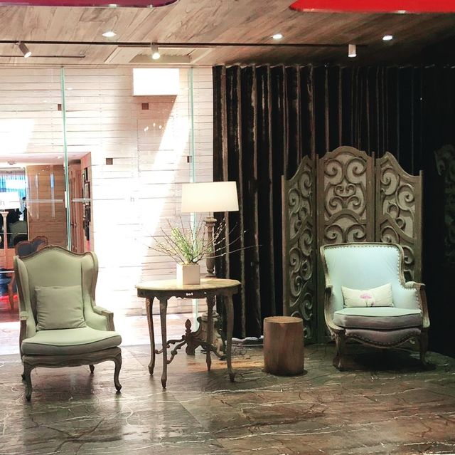 Modern boutique hotel with a touch of vintage