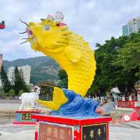 淺水灣古色古香鎮海樓公園