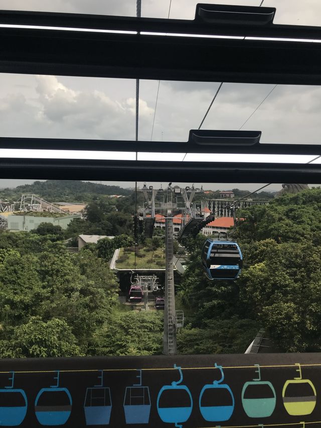 Scenic city views onboard a Cable Car