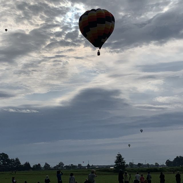 熱気球の競演😃北海道バルーンフェスティバル🎈