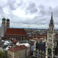 The best panorama of the Munich old town