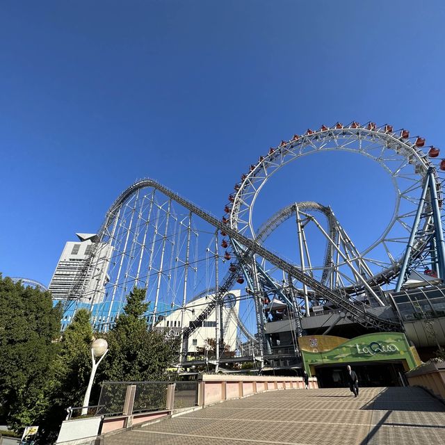 東京ドーム周辺の紅葉