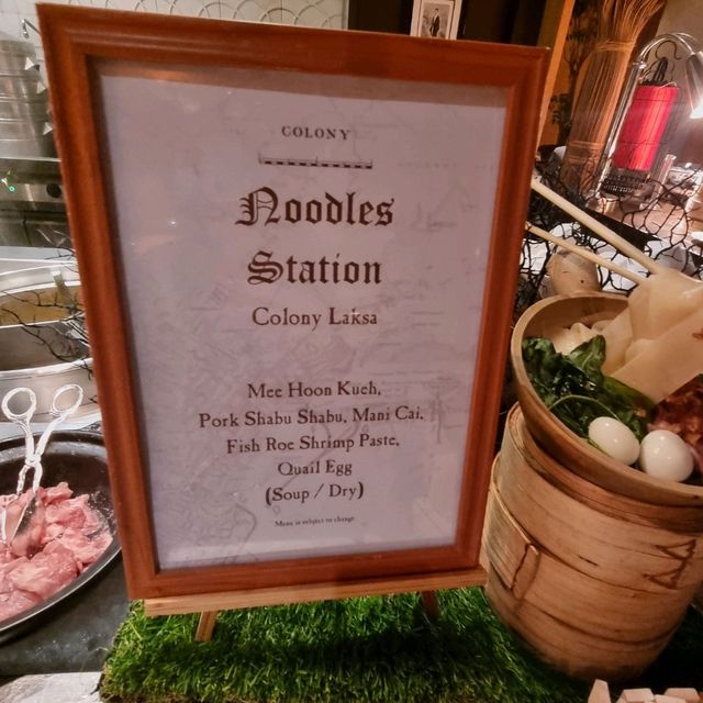 Colony Ritz carlton Christmas Buffet 