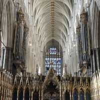 Westminster Abbey. A must see in London