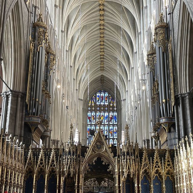 Westminster Abbey. A must see in London