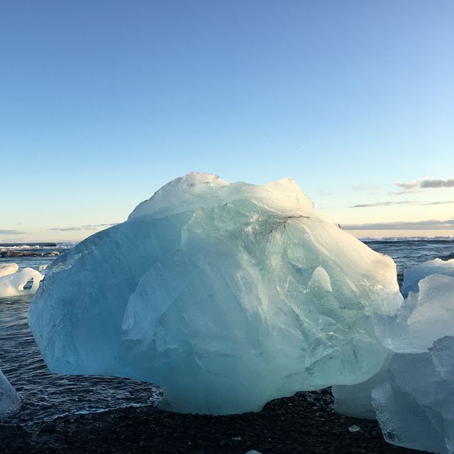 冰島閃亮亮的鑽石沙灘Diamond Beach