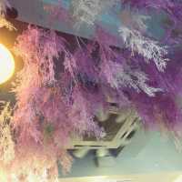 太子打卡紫色主題cafe