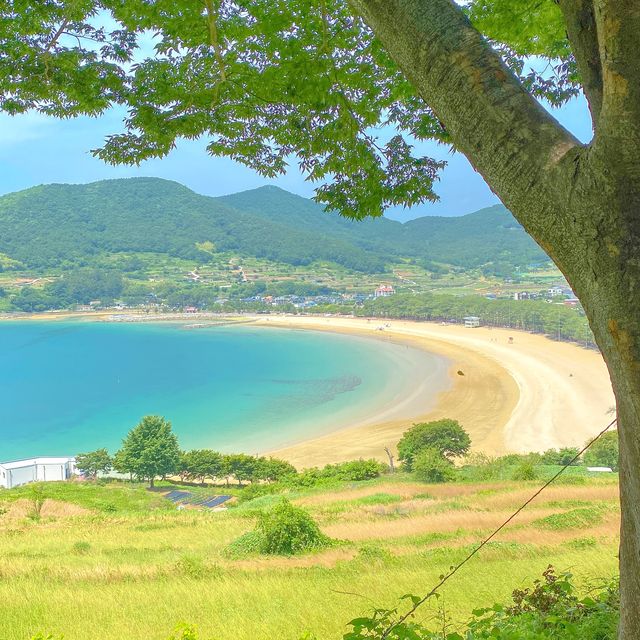 남해 상주은모래비치 포토존