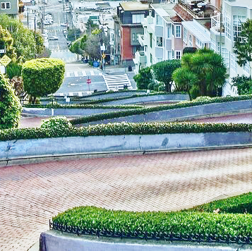 The Famous Lombard Street 