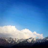 A Snowy Town In Kedarnath