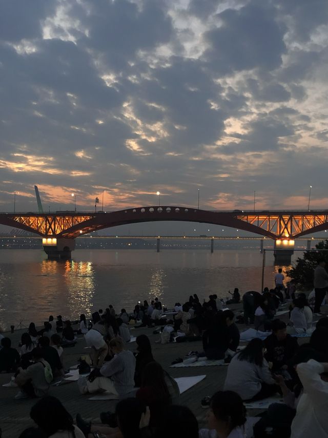 서울 노을 맛집 인생샷 건지기 좋은 ‘망원한강공원’ 🌉🏞️🌳