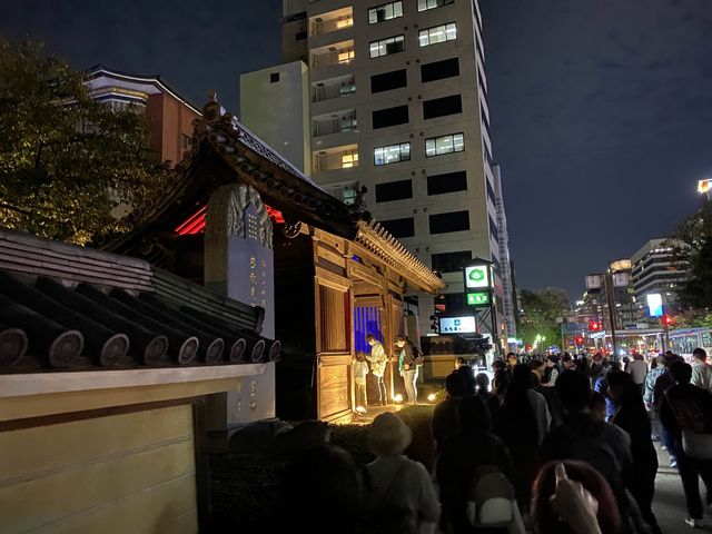 博多旧市街ライトアップウォーク2022「博多千年煌夜」『東長寺』