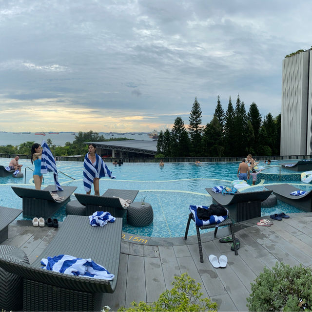 Pool at Village Hotel Sentosa