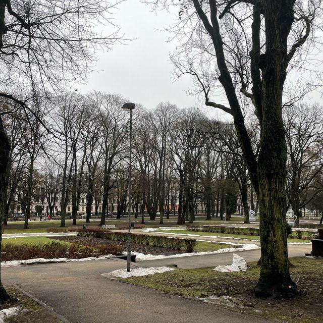 Viesturdazs Park in Riga
