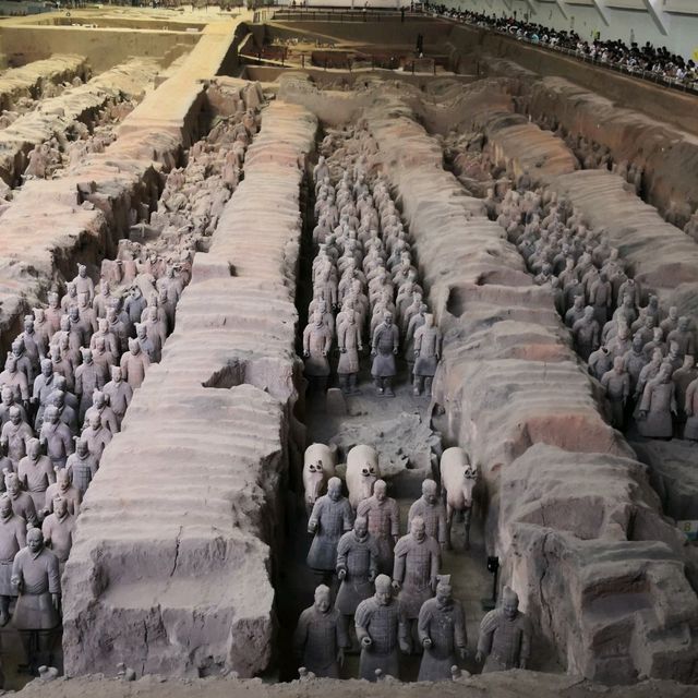 Terracotta army-just for a tick in UNESCOlist