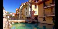 Old town of Annecy, France.