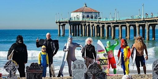 Spyder Surf Scare n Tear Halloween Surf Contest | Manhattan Beach Pier, Manhattan Beach Boulevard, Manhattan Beach, CA, USA