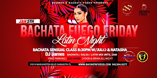 Bachata Fuego Friday @Bombon | Bombón Mexican Restaurant