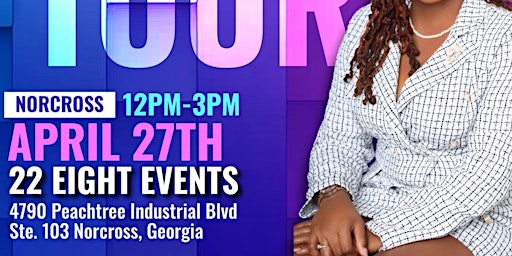 Dr. Sasha's Book Tour Norcross, GA | 22Eight Event Suite