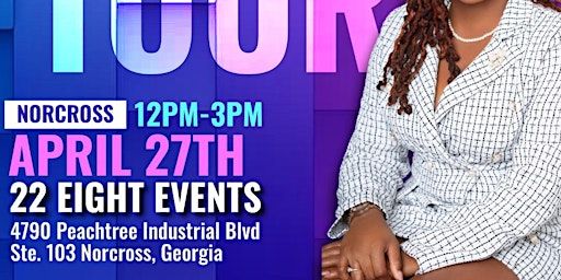 Dr. Sasha's Book Tour Norcross, GA | 22Eight Event Suite