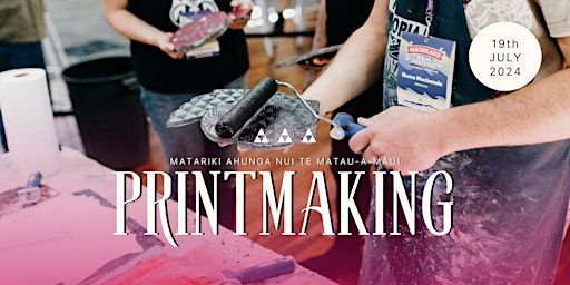 Printmaking workshop with Numa | NAPIER | Creative Arts Napier