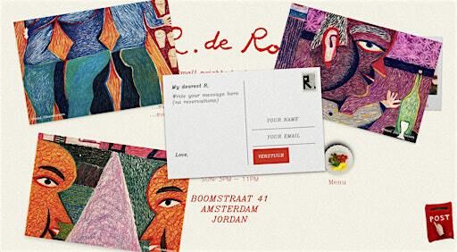 A letter Straight from the heart - Let's time travel! | café R. de Rosa