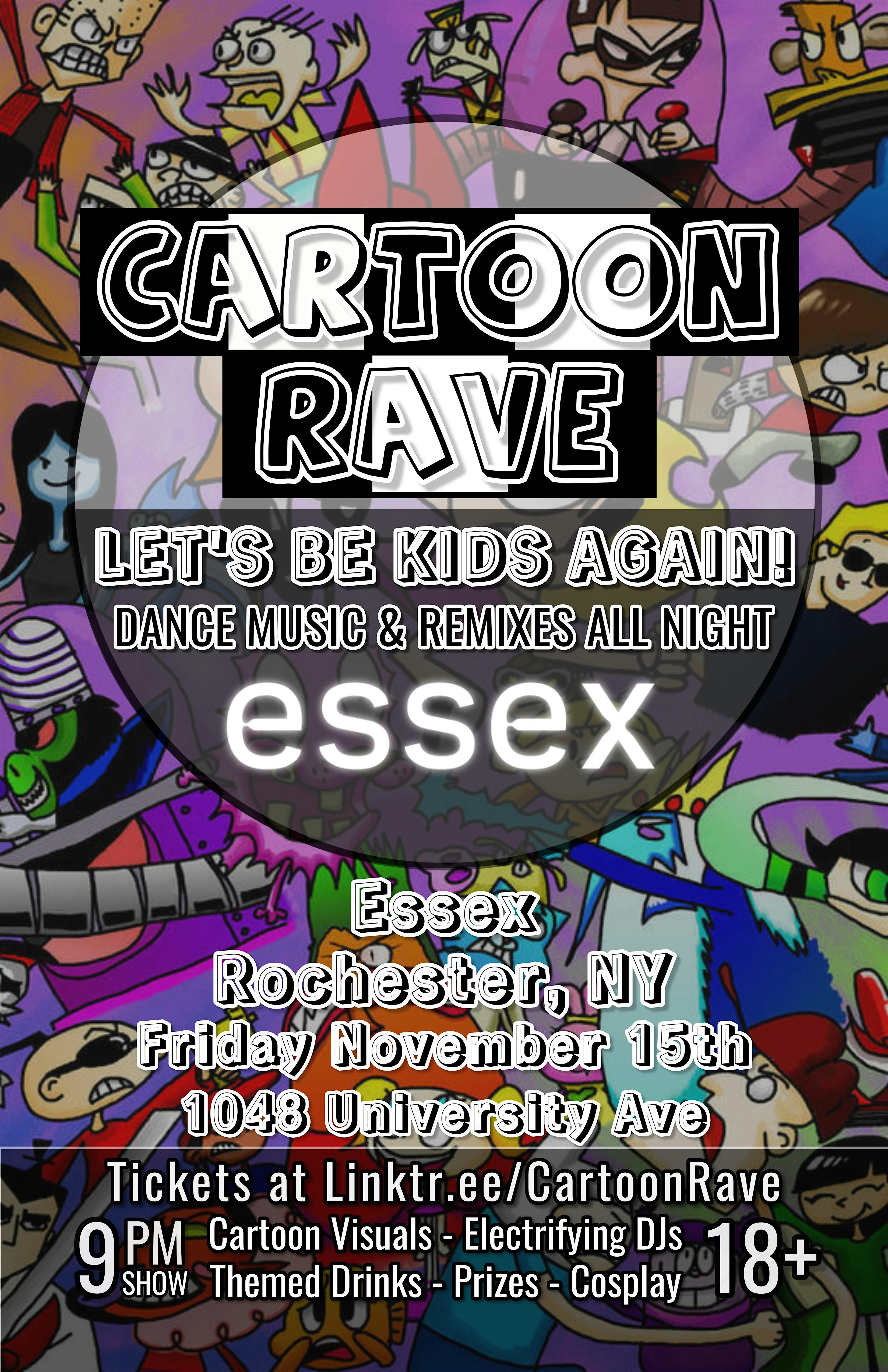 Cartoon Rave | 1048 University Ave