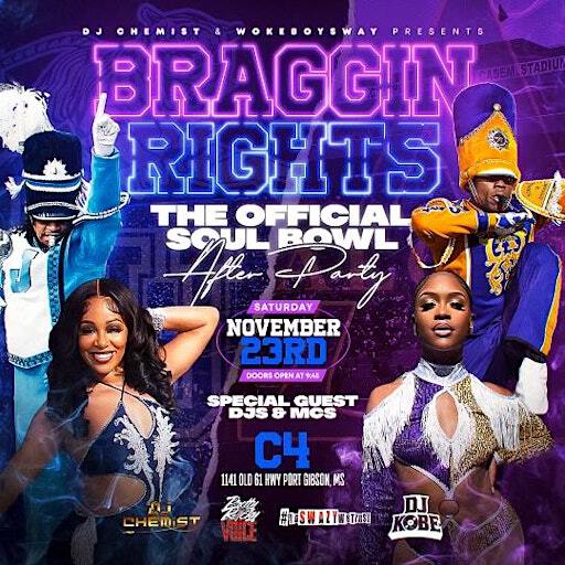 Braggin Rights Alcorn Vs JSU After Party Claiborne County Convention