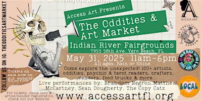 Oddities & Art Market | Indian River County Fairgrounds & Expo Center