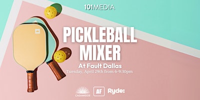 Dallas Pickleball Play & Mixer at At Fault | At Fault
