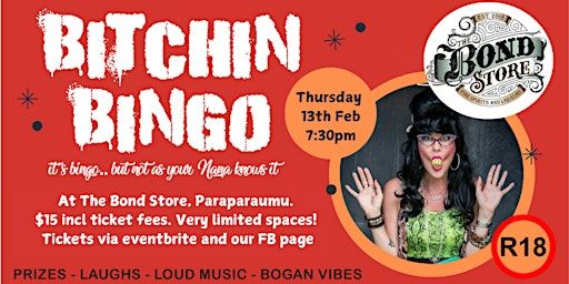 Bitchin' Bingo with Mistress Viv | The Bond Store
