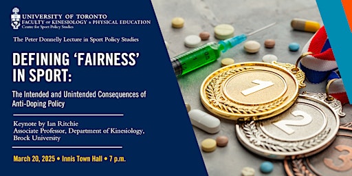 Defining 'Fairness' in Sport | Innis Town Hall
