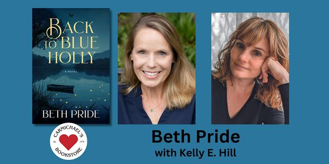 Beth Pride discusses Back to Blue Holly with Kelly E. Hill | 2720 Frankfort Ave