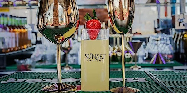 SIP SMOKE & PAINT ON THE WORLD FAMOUS SUNSET STRIP IN HOLLYWOOD! | Sunset Rooftop