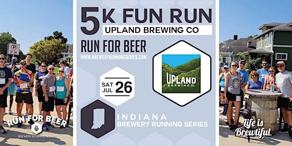 5k Beer Run x Upland - Clay Terrace| 2025 Indiana Brewery Running Series | Upland Brewing Clay Terrace