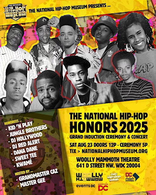 The National Hip-Hop Honors 2025 | Woolly Mammoth Theatre Company