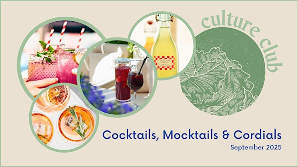 Culture Club - Cocktails, Mocktails & Cordials | Aunty Social