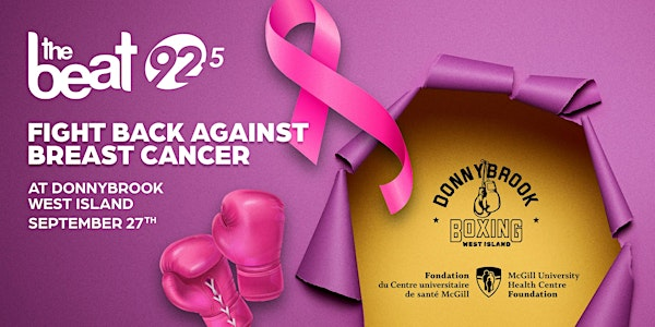 Fight Back Against Breast Cancer w/ The Beat 92.5 & Donnybrook West Island | Donnybrook Boxing West Island
