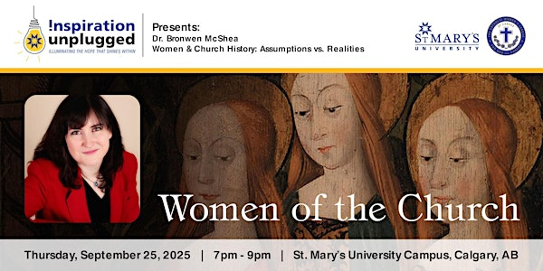 CWL Annual Lecture - Women & Church History: Assumptions vs. Realities | St. Mary's University