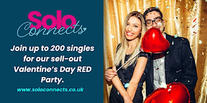 Valentine’s Day Singles RED Party | Red Dot Bar, Ground Floor, West Stand