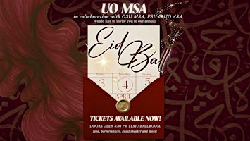 Eid Ball | Erb Memorial Union Ballroom