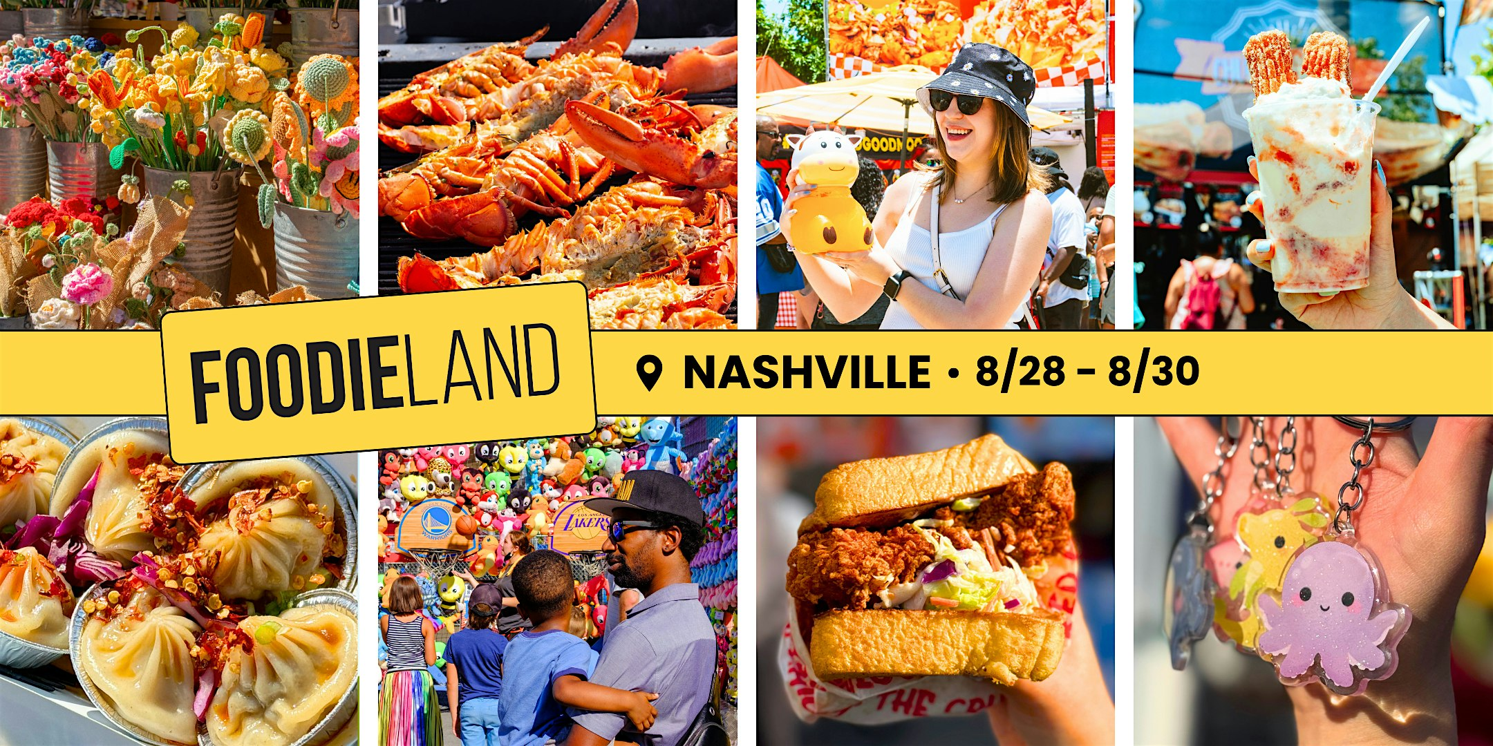 FoodieLand  Food Festival - Nashville | August 28-30, 2026 | Nashville Superspeedway