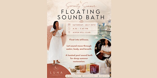 Floating Soundbath at Aspen Hill Club | The Aspen Hill Club