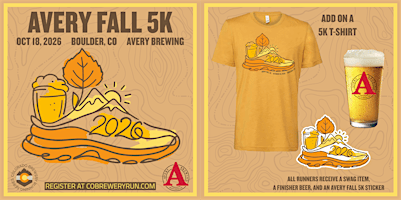 Avery Fall 5k | Avery Brewing | Boulder | 2026 CO Brewery Running Series | Avery Brewing Company