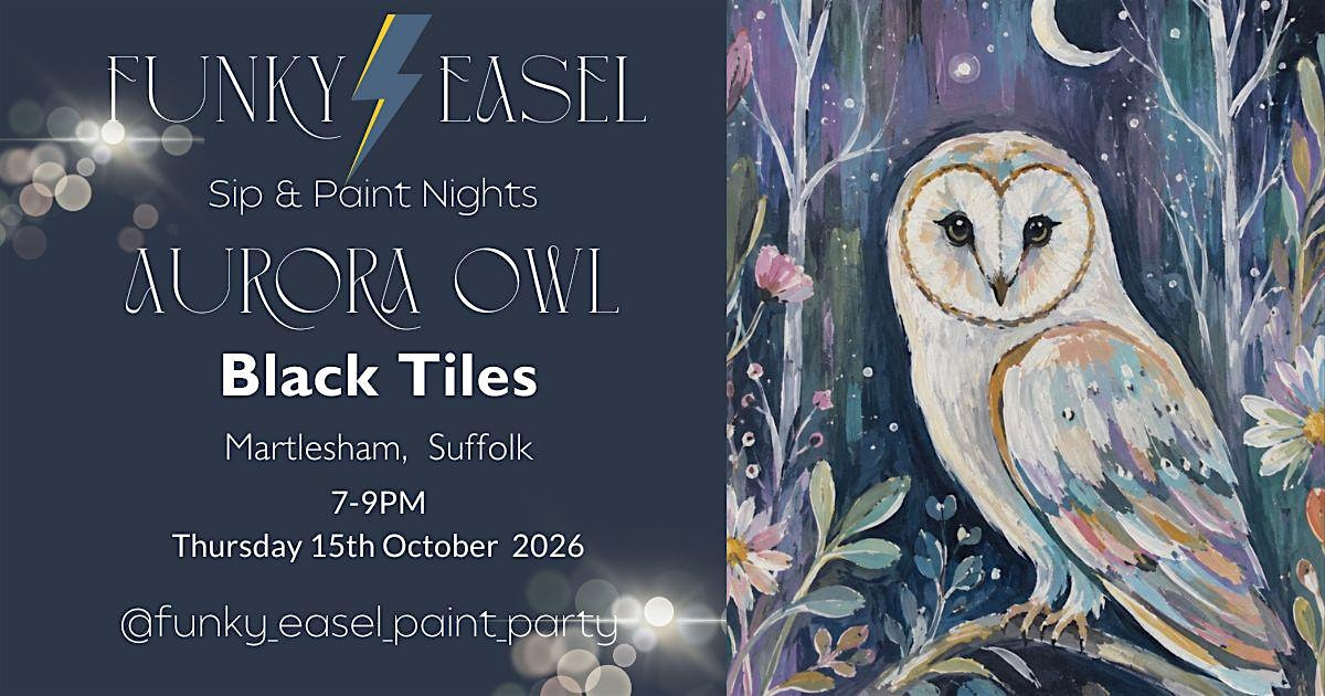 Sip & Paint Night at The Black Tiles, Martlesham | Blacktiles Lane