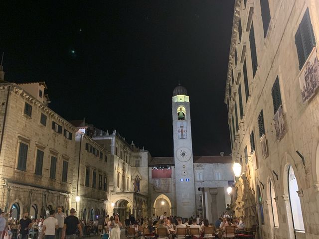 Dubrovnik古城夜景🌃