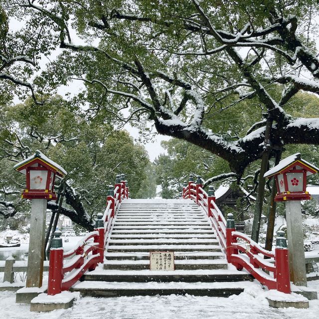 冬と春の太宰府天満宮