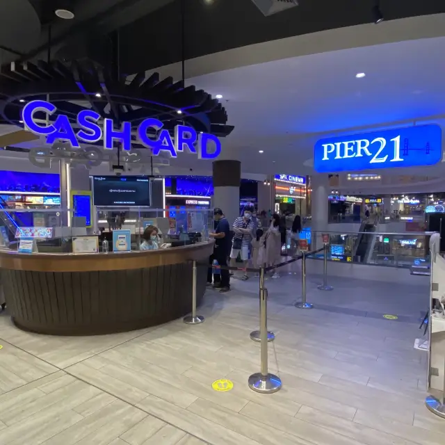 Pier 21 food court in North Pattaya