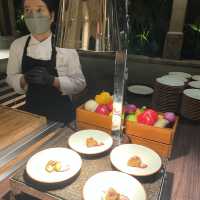 Dinner at River Cafe & Terrace at The Peninsula 
